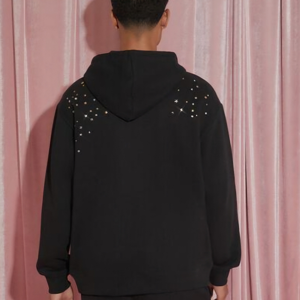 *NEW* WICKED Forever 21 Exclusive Studded Sweatshirt Size XL - Picture 3 of 3